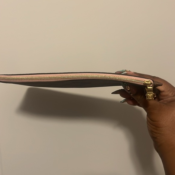 Louis Vuitton wristlet brown & pink - Picture 3 of 5